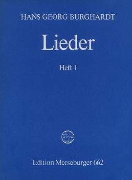 Hans Georg Burghardt: Lieder Band 1