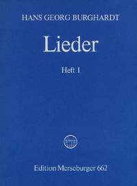 Hans Georg Burghardt: Lieder Band 1