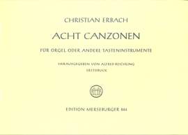 Christian Erbach: 8 Canzonen