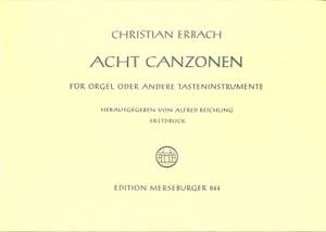 Christian Erbach: 8 Canzonen