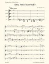 Rossini, Gioachino: Petite Messe Solennelle Choral score
