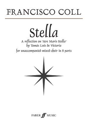 Coll, Francisco: Stella. SATB unaccompanied