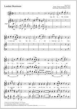 Gounod, Charles: Laudate Dominum