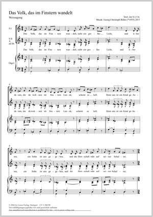 Biller, Georg Christoph: Das Volk, das im Finstern wandelt