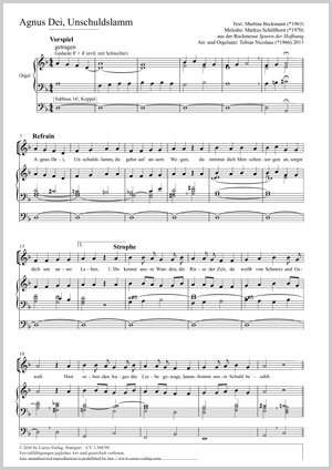 Nicolaus, Tobias: Agnus Dei, Unschuldslamm