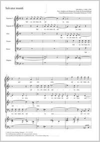 Blow, John: Salvator mundi