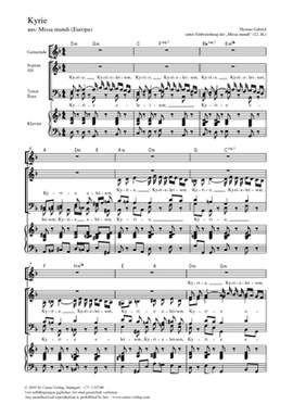 Gabriel, Thomas: Kyrie