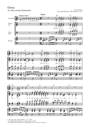Gabriel, Thomas: Gloria
