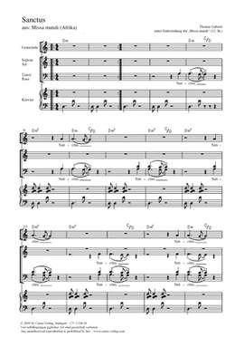 Gabriel, Thomas: Sanctus