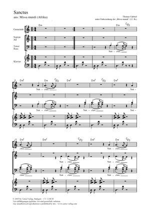 Gabriel, Thomas: Sanctus
