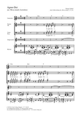 Gabriel, Thomas: Agnus Dei