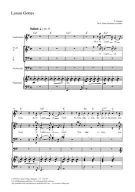 Anschütz, KlausHermann: Lamm Gottes