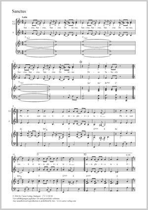 Fischer, Bobbi: Sanctus
