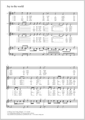Händel, Georg Friedrich: Joy to the World