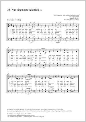 Barnard, John: Nun singet und seid froh / In dulci jubilo