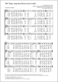 Franc, Guillaume: Singt, singt dem Herren neue Lieder