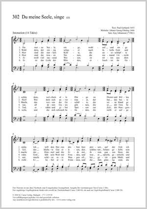Ebeling, Johann Georg: Du, meine Seele, singe