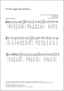 Barnard, John: Nun singet und seid froh / In dulci jubilo