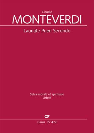 Monteverdi, Claudio: Laudate Pueri Secondo SV 271