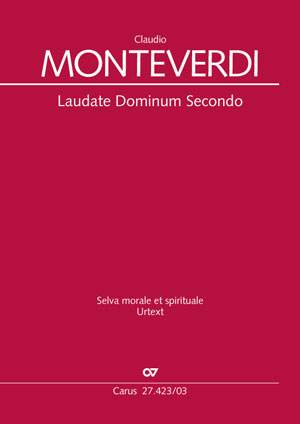 Monteverdi, Claudio: Laudate Dominum Secondo SV 273