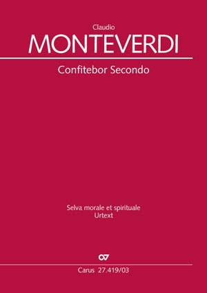 Monteverdi, Claudio: Confitebor Secondo SV 266