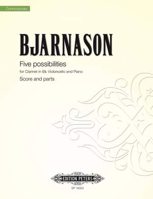 Bjarnason, Daniel: Five Possibilities (score & parts)