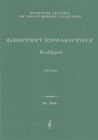 Toye, Geoffrey Edward: Ruddigore