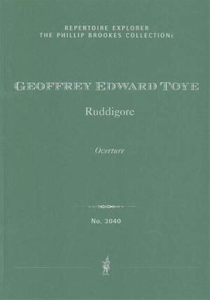 Toye, Geoffrey Edward: Ruddigore