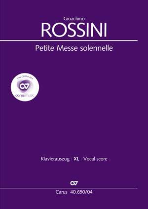 Rossini, Gioachino: Petite Messe solennelle
