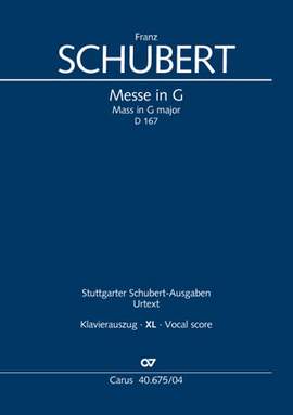 Schubert, Franz: Messe in G D 167