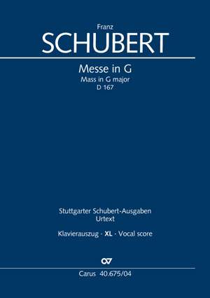 Schubert, Franz: Messe in G D 167