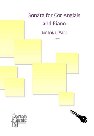 Vahl, Emanuel: Sonata for Cor Anglais and Piano