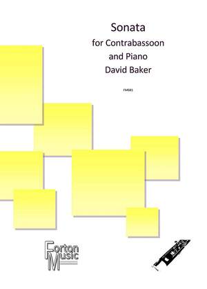 Baker, David: Sonata for Contrabassoon and Piano