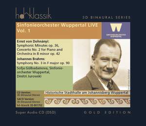 Sinfonieorchester Wuppertal Live Volume 1 Product Image