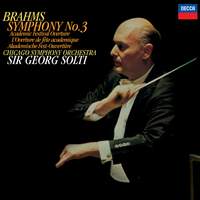 Brahms: Symphony No. 3; Academic Festival Overture