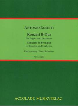Franz Anton Rösler Rosetti: Konzert B-Dur Murray C72