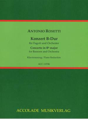 Franz Anton Rösler Rosetti: Konzert B-Dur Murray C72
