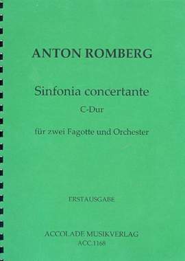 Anton Romberg: Sinfonie concertante C-Dur