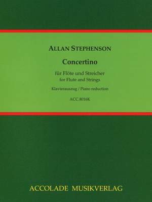 Allan Stephenson: Konzert für Flöte und Streicher