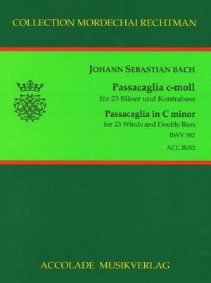 Johann Sebastian Bach: Passacaglia C-Moll BWV582