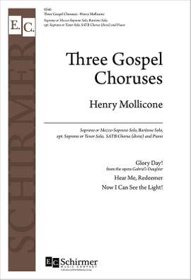 Henry Mollicone: Three Gospel Choruses