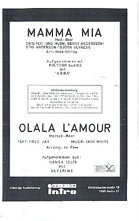 Mamma Mia und Olala L'Amour