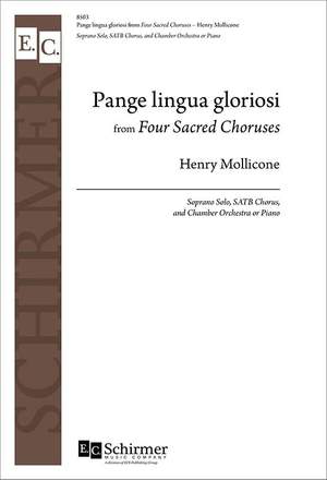 Henry Mollicone: Pange lingua gloriosi from Four Sacred Choruses