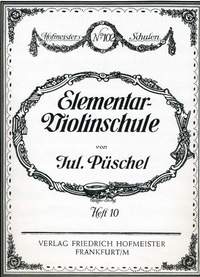 Julius Püschel: Elementar-Violinschule - Band 10
