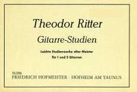 Theodor Ritter: Gitarre-Studien