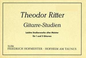 Theodor Ritter: Gitarre-Studien