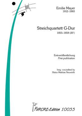 Emilie Mayer: Streichquartett G-Dur