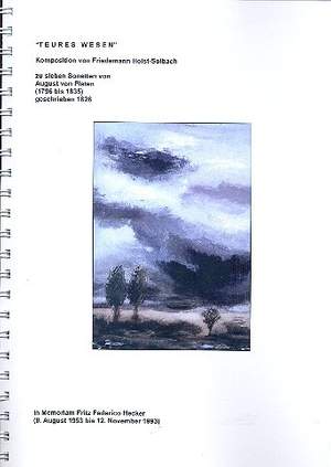 Friedemann Holst-Solbach: Teures Wesen