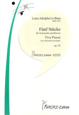 Louise Adolpha le Beau: 5 Stücke Op. 24