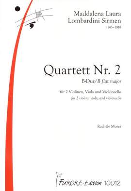 Maddalena Laura Lombardini Sirmen: Streichquartett B-Dur Nr. 2